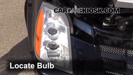 2007 Cadillac SRX 4.6L V8 Lights Daytime Running Light (replace bulb)